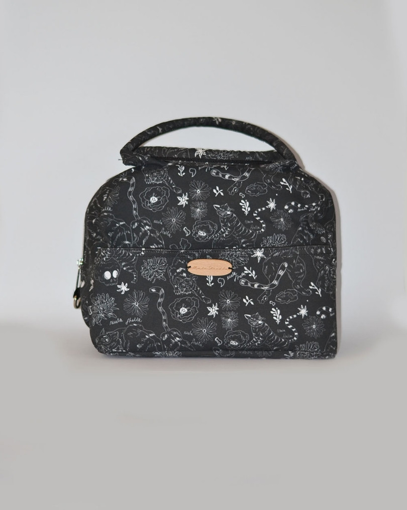Bauletto “Tigers and Flowers” - immagine 2