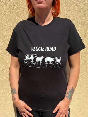 T shirt Veggie road