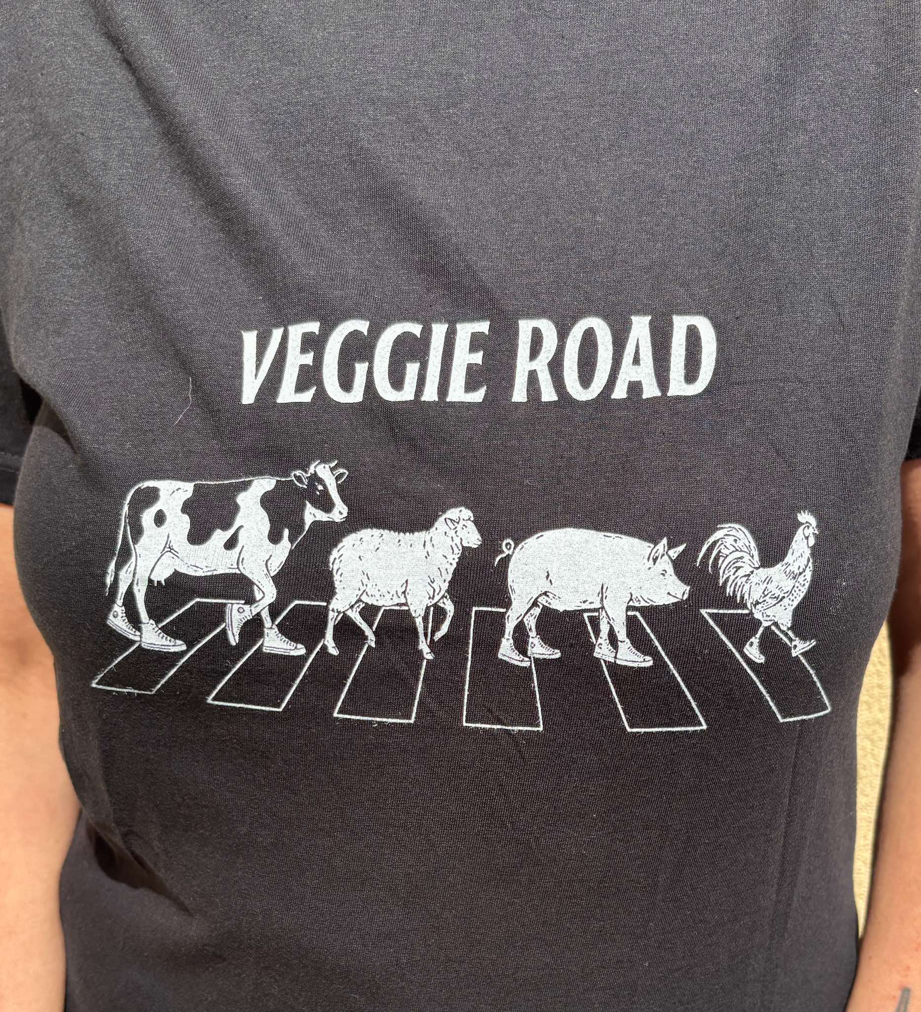 T shirt Veggie road - immagine 2
