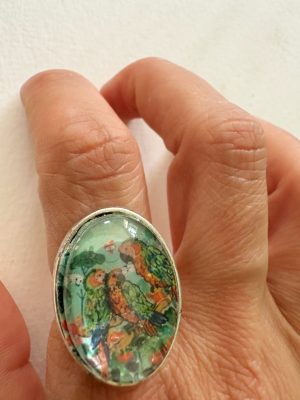 Anello Animale guida del Pappagallo