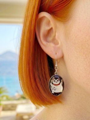 Orecchini Maneki neko